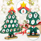 Christmas Tree Oranments 24 Days Countdown Advent Calendar