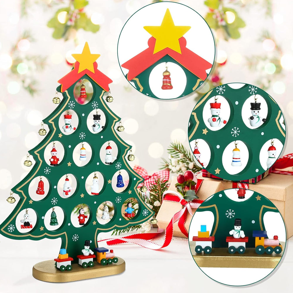 Christmas Tree Oranments 24 Days Countdown Advent Calendar