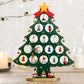 Christmas Tree Oranments 24 Days Countdown Advent Calendar