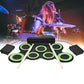 Electric Drum Set 7-Pad Electronic Drum Set Roll-up Drum Practice Pad