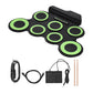 Electric Drum Set 7-Pad Electronic Drum Set Roll-up Drum Practice Pad