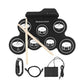Electric Drum Set 7-Pad Electronic Drum Set Roll-up Drum Practice Pad