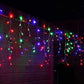 Solar Christmas String Lights Curtain Lights Led Christmas Twinkle Lights for Holiday