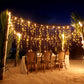 Solar Christmas String Lights Curtain Lights Led Christmas Twinkle Lights for Holiday