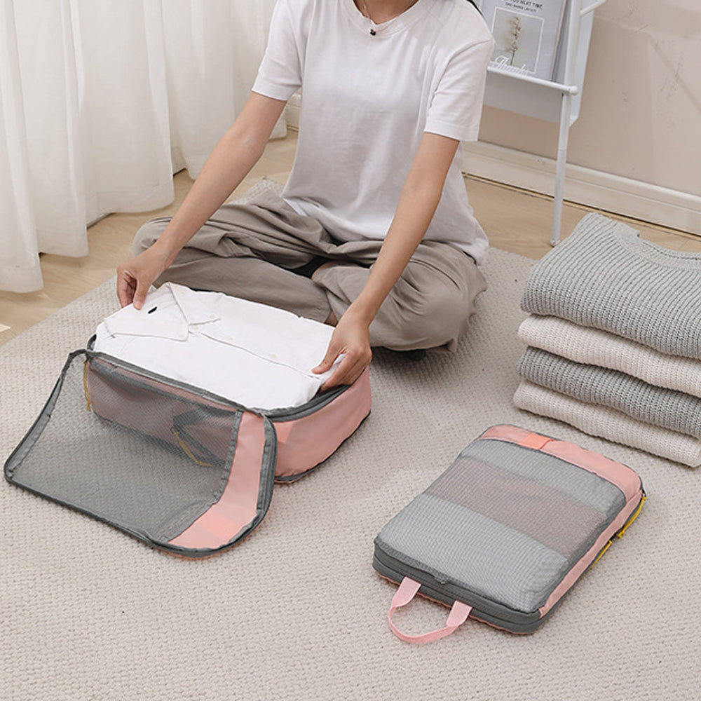 3-Piece Compression Packing Storage Bag Set