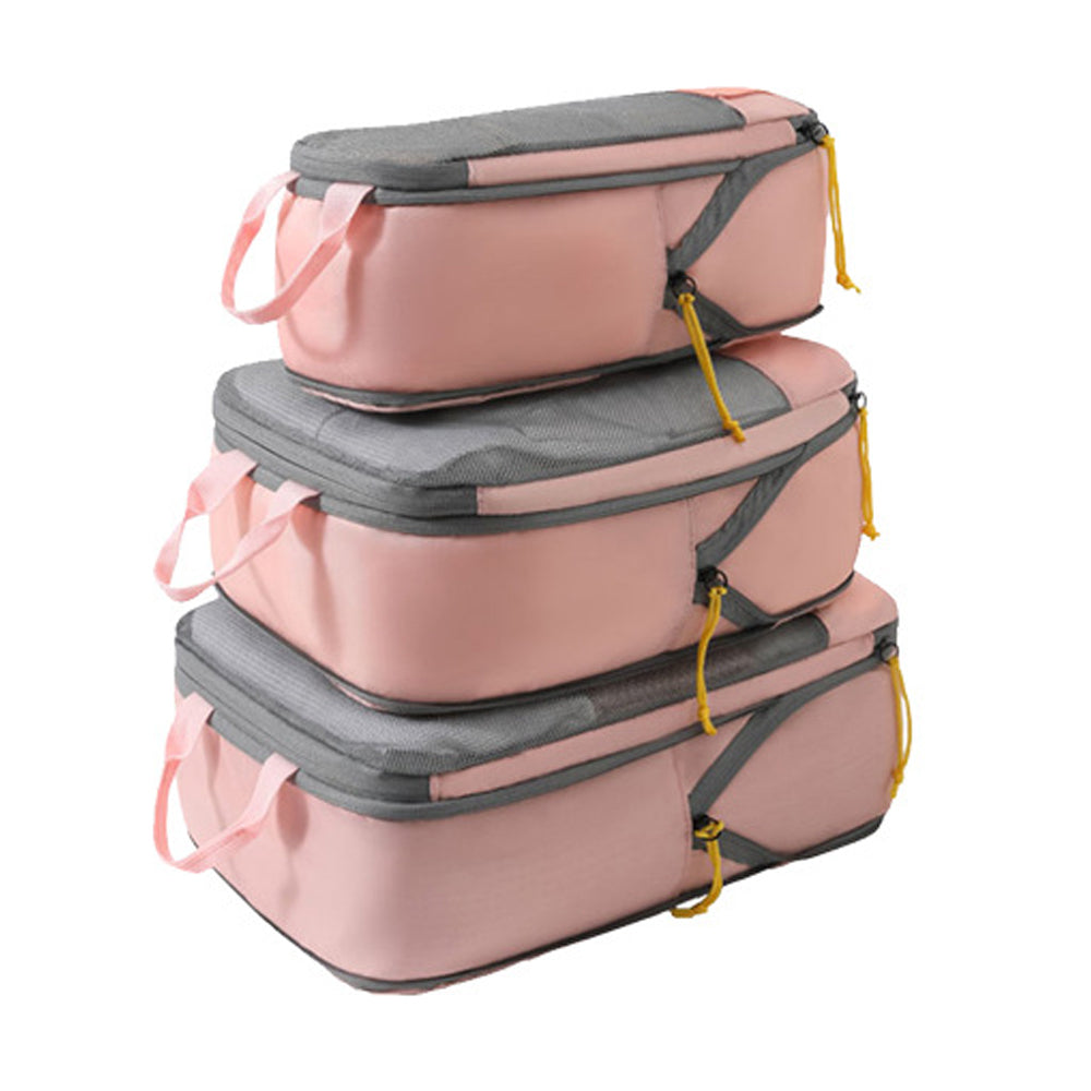 3-Piece Compression Packing Storage Bag Set
