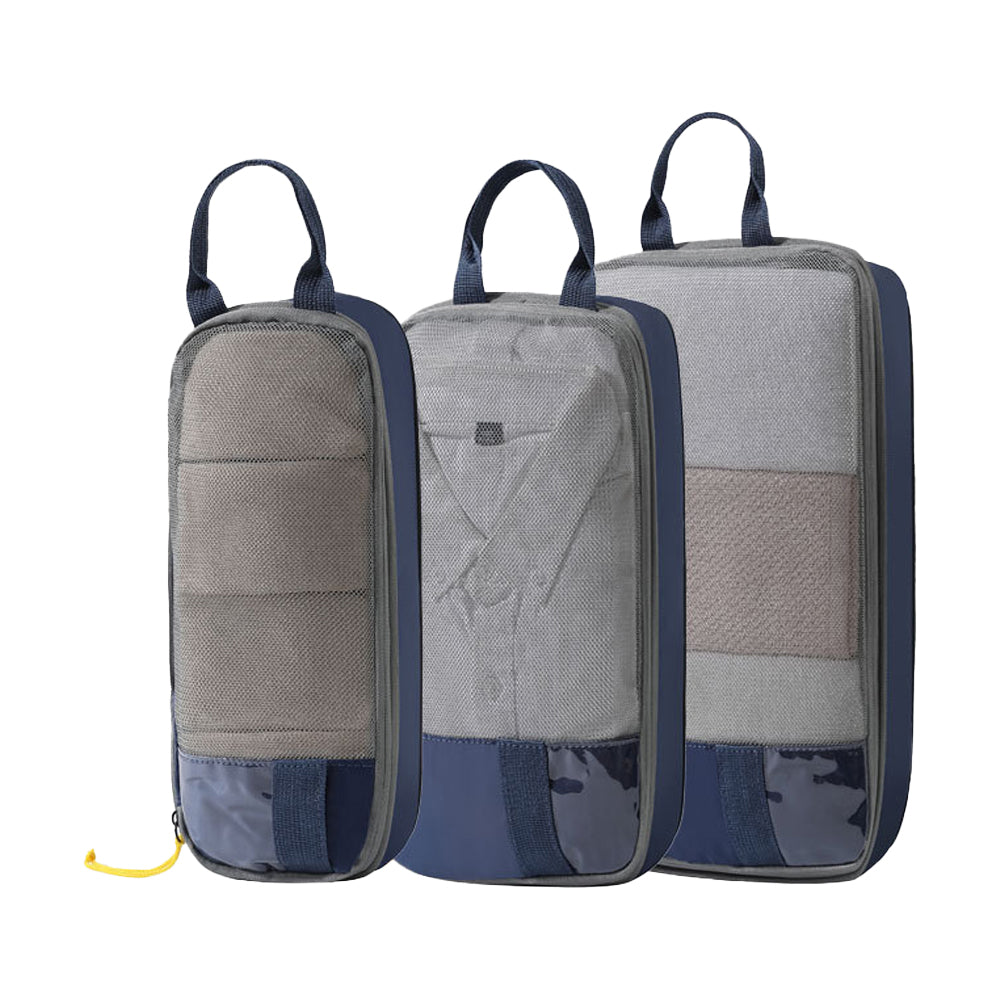 3-Piece Compression Packing Storage Bag Set