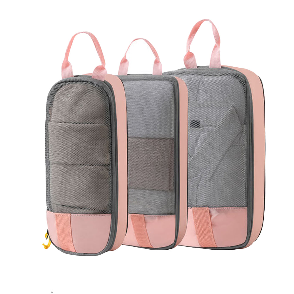 3-Piece Compression Packing Storage Bag Set