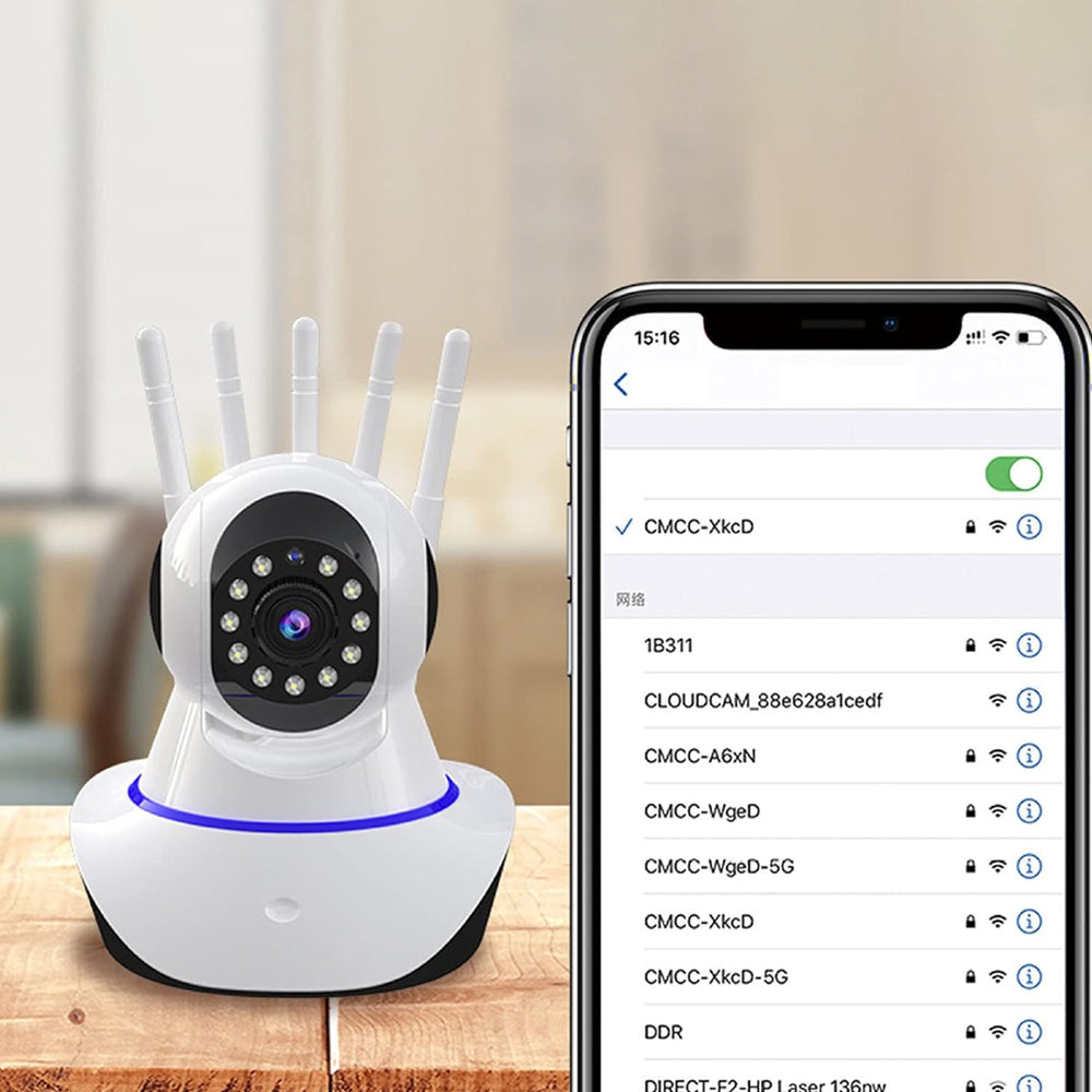 Indoor Security Camera Home WiFi Night Vision Camera