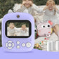 Instant Print Camera for Kids with 32GB Memory Card and 3 Rolls Print Paper