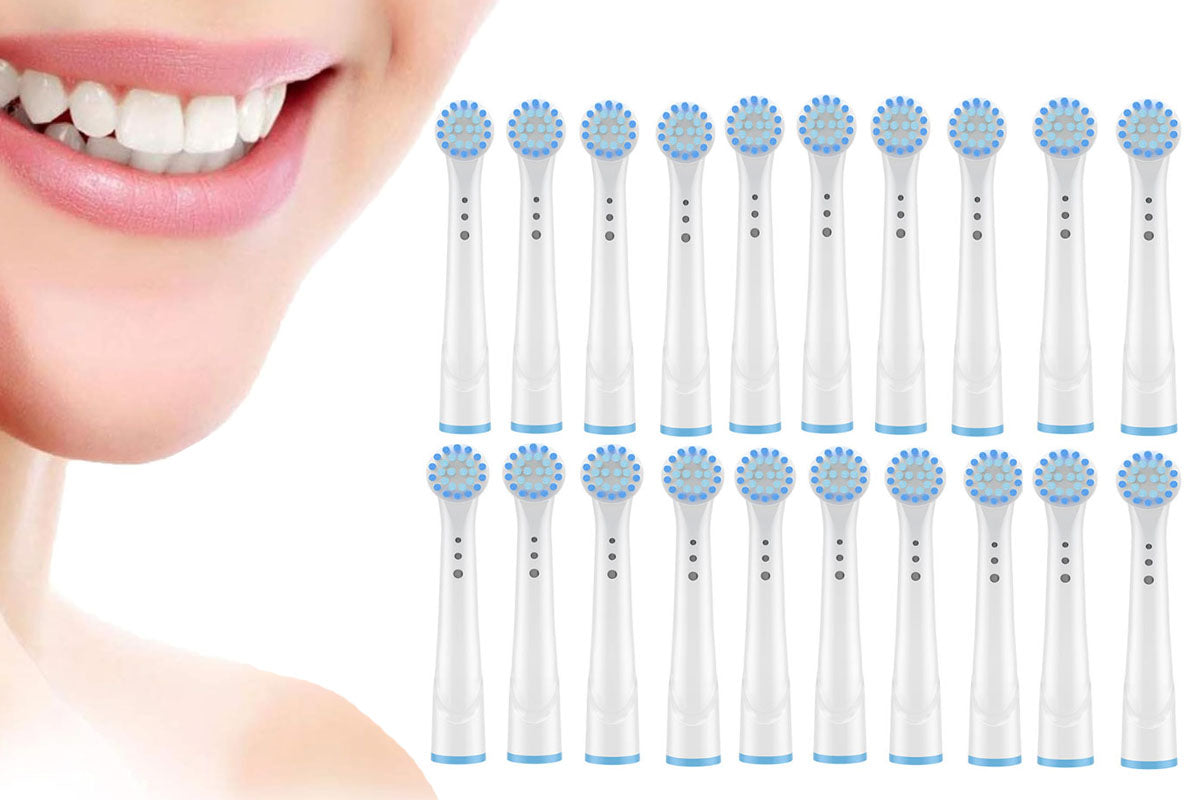 20 Pcs Electric Toothbrush Replacement Heads Compatible with Oral-B Toothbrush