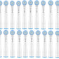 20 Pcs Electric Toothbrush Replacement Heads Compatible with Oral-B Toothbrush