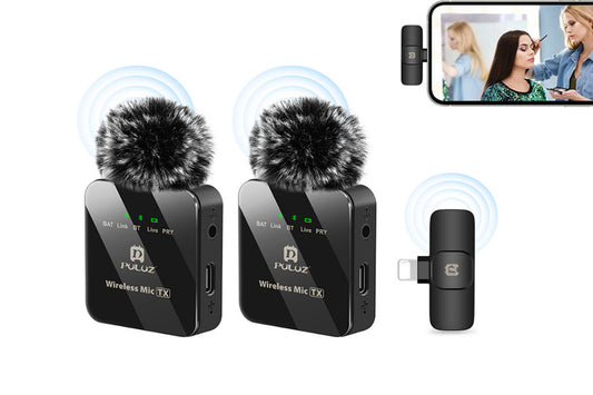 Wireless Lavalier Microphone Clip-on Lapel Microphones