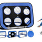 2 in 1 Kids Outdoor Soccer Training Goals Set for Backyard