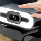4K Webcam for PC with Light Computer Camera with Built-in Microphone Plug & Play USB Webcam