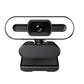 4K Webcam for PC with Light Computer Camera with Built-in Microphone Plug & Play USB Webcam