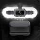 4K Webcam for PC with Light Computer Camera with Built-in Microphone Plug & Play USB Webcam
