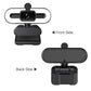 4K Webcam for PC with Light Computer Camera with Built-in Microphone Plug & Play USB Webcam