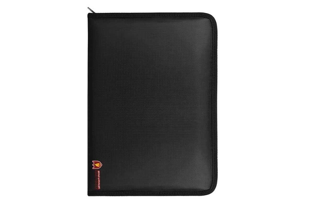 Fireproof Document Bag Fire Water Resistant File Folder Safe Document Holder