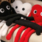 Long Legs Stuffed Heart Plush Toy