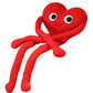 Long Legs Stuffed Heart Plush Toy