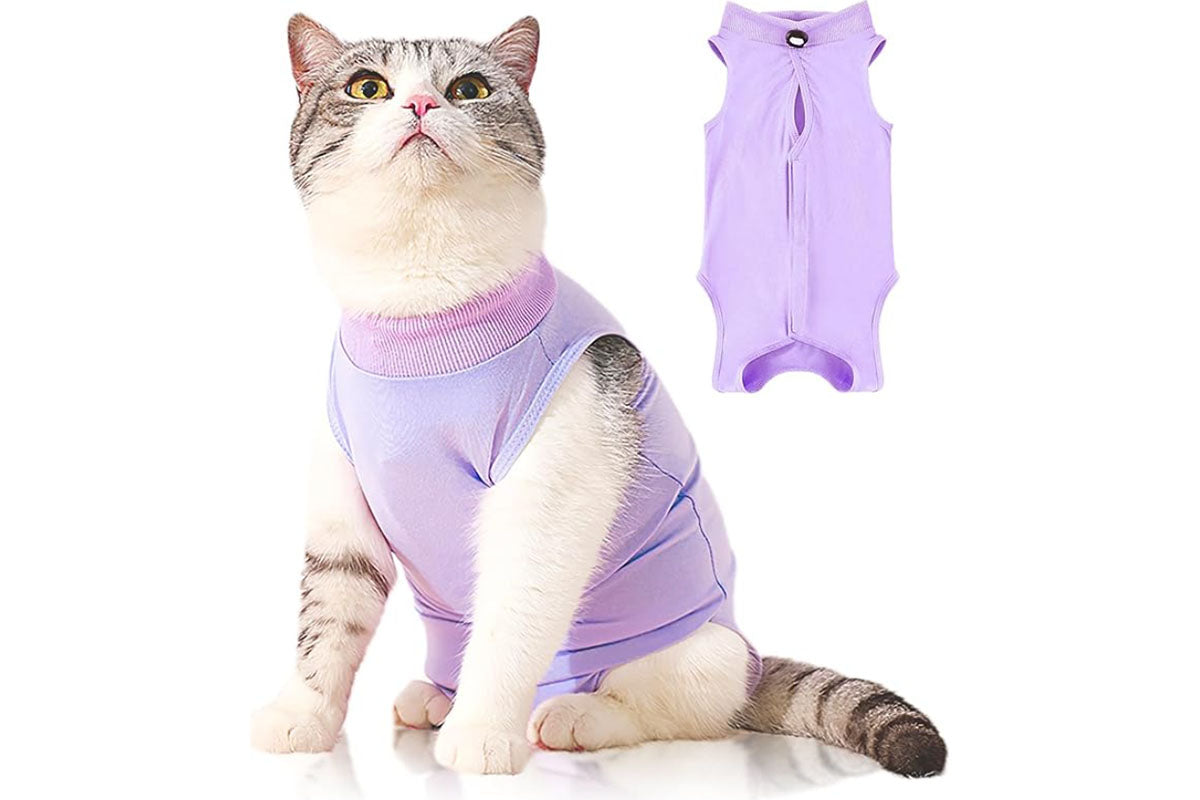 Cat Recovery Suit Post Surgery Cat Onesie for Cats