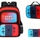 3Pcs Gamer School Backpack with Lunch Box and Pencil Case