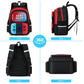 3Pcs Gamer School Backpack with Lunch Box and Pencil Case