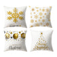4Pcs Christmas Print Pillowcase For Home Decor-Style 2