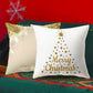 4Pcs Christmas Print Pillowcase For Home Decor-Style 2