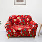 Christmas Theme Elastic Sofa Cover Couch Cover-Snowman