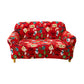 Christmas Theme Elastic Sofa Cover Couch Cover-Snowman