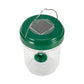 2pcs Solar Wasp Trap with Light Outdoor Hanging for Hunting Wasps Bees Insects