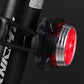 2Pcs USB Rechargeable Front and Rear 4 Light Mode Options LED Bike Lights Set
