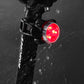2Pcs USB Rechargeable Front and Rear 4 Light Mode Options LED Bike Lights Set