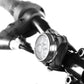 2Pcs USB Rechargeable Front and Rear 4 Light Mode Options LED Bike Lights Set