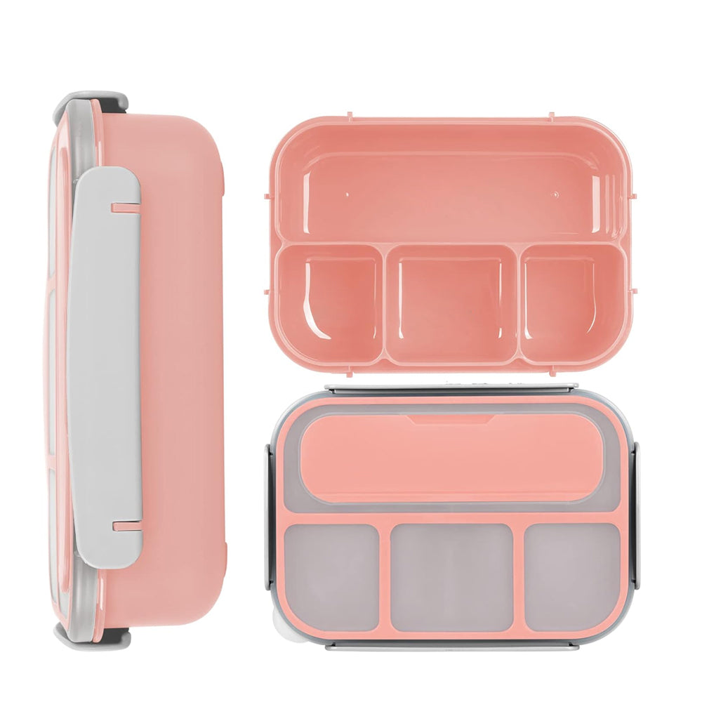 4 Compartments Bento Lunch Box Food Storage Containers Microwave Security Bento Boxes