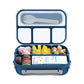 4 Compartments Bento Lunch Box Food Storage Containers Microwave Security Bento Boxes