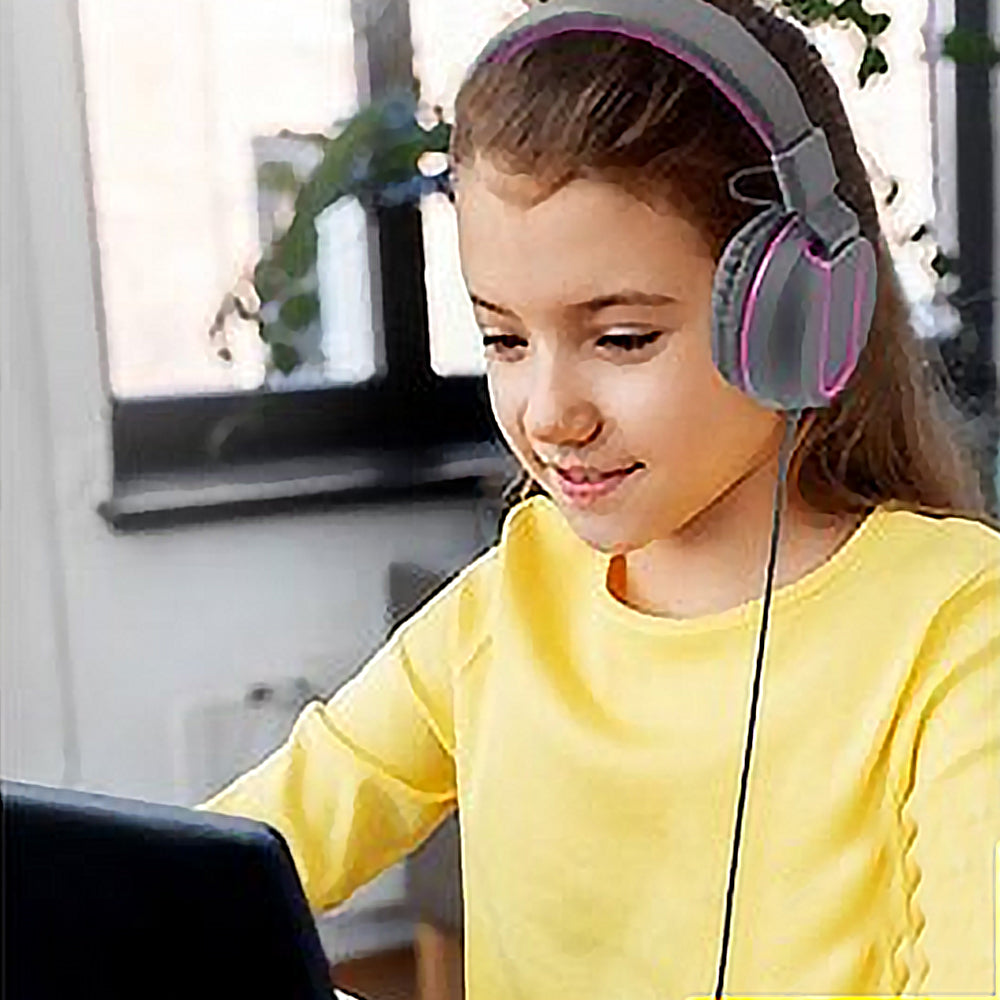 Stereo Gaming Headset Over-Ear Headset With Microphone Bass Surround Soft Memory Ear Cups Over-Ear Headset