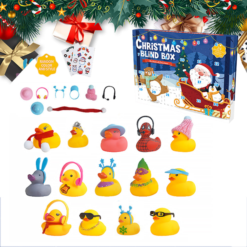 24 Days Christmas Advent Calendar Christmas Countdown Calendar with 24 Toys Xmas Surprise Blind Box