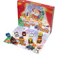 Christmas Advent Calendar Toys with Cars Set for Kids
