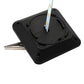 Flickering Flame Diamond Cutout Pattern Decorative Solar Outdoor Lights