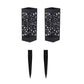 2pcs Cemetery Vases Hollow with Ground Spikes for Gravestone Gravesite Garden Outdoor