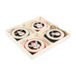 Christmas Round Wood Pendants-Cute Animals