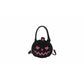 Pumpkin Shaped PU Shoulder Crossbody Bag for Halloween and Everyday Wear