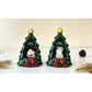 Christmas Tree Resin Ornament for Home Living Room Decoration