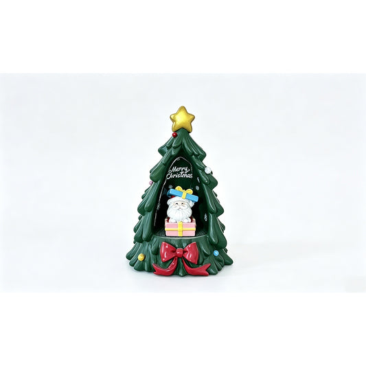 Christmas Tree Resin Ornament for Home Living Room Decoration