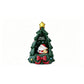 Christmas Tree Resin Ornament for Home Living Room Decoration