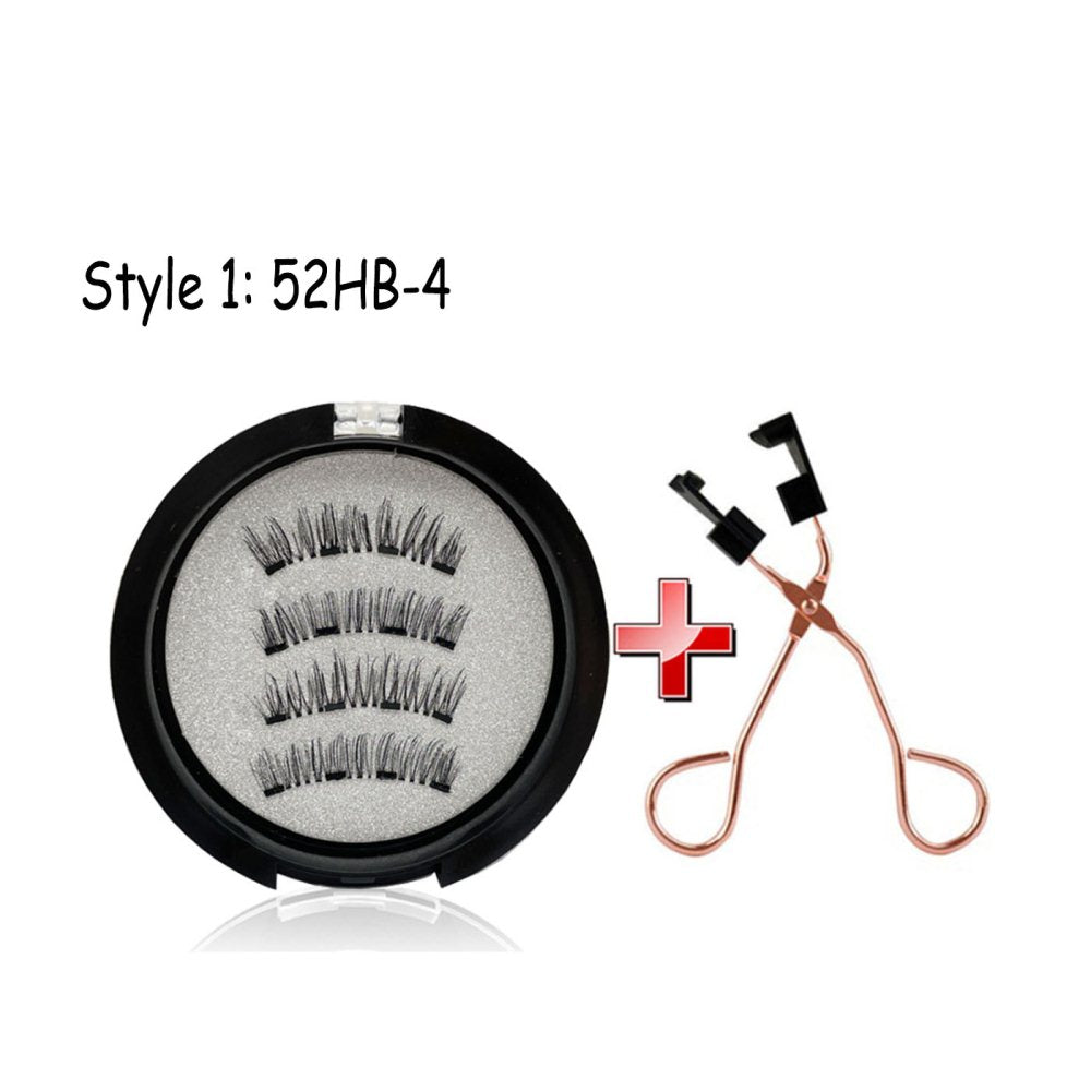 Attractive Eyelashes Clip Set with Two Pairs of Eyelashes