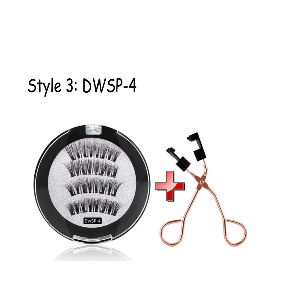 Attractive Eyelashes Clip Set with Two Pairs of Eyelashes